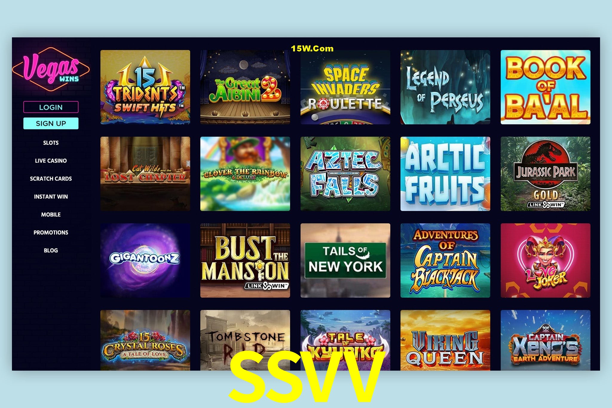 Slot Games SSVV